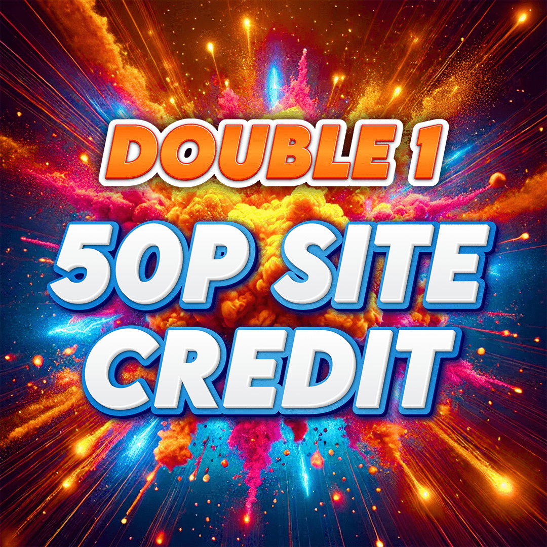 50p Site Credit - Double 1