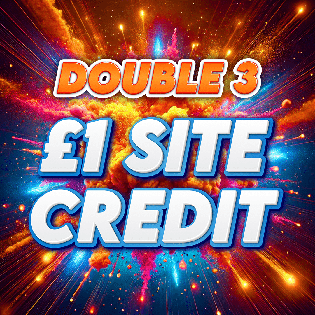 £1 Site Credit - Double 3