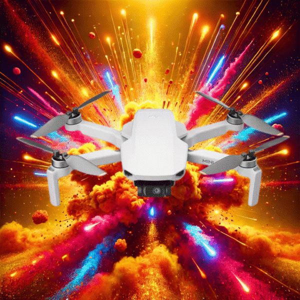 DJI Mini 4K Drone - Grey or £200 Cash Alt