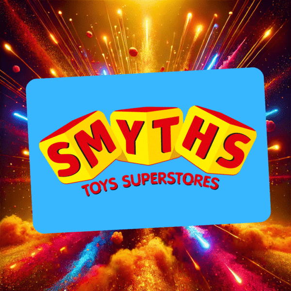 £600 SMYTHS VOUCHER or £500 Cash Alt