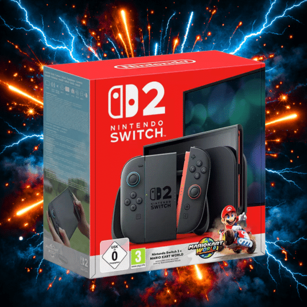 Nintendo Swich 2 With Mario Kart World or £370 Cash