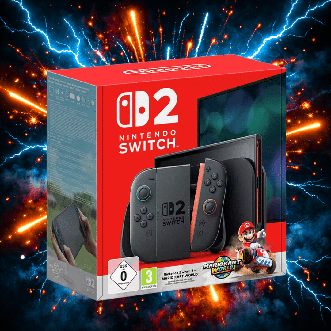 Nintendo Swich 2 With Mario Kart World or £370 Cash