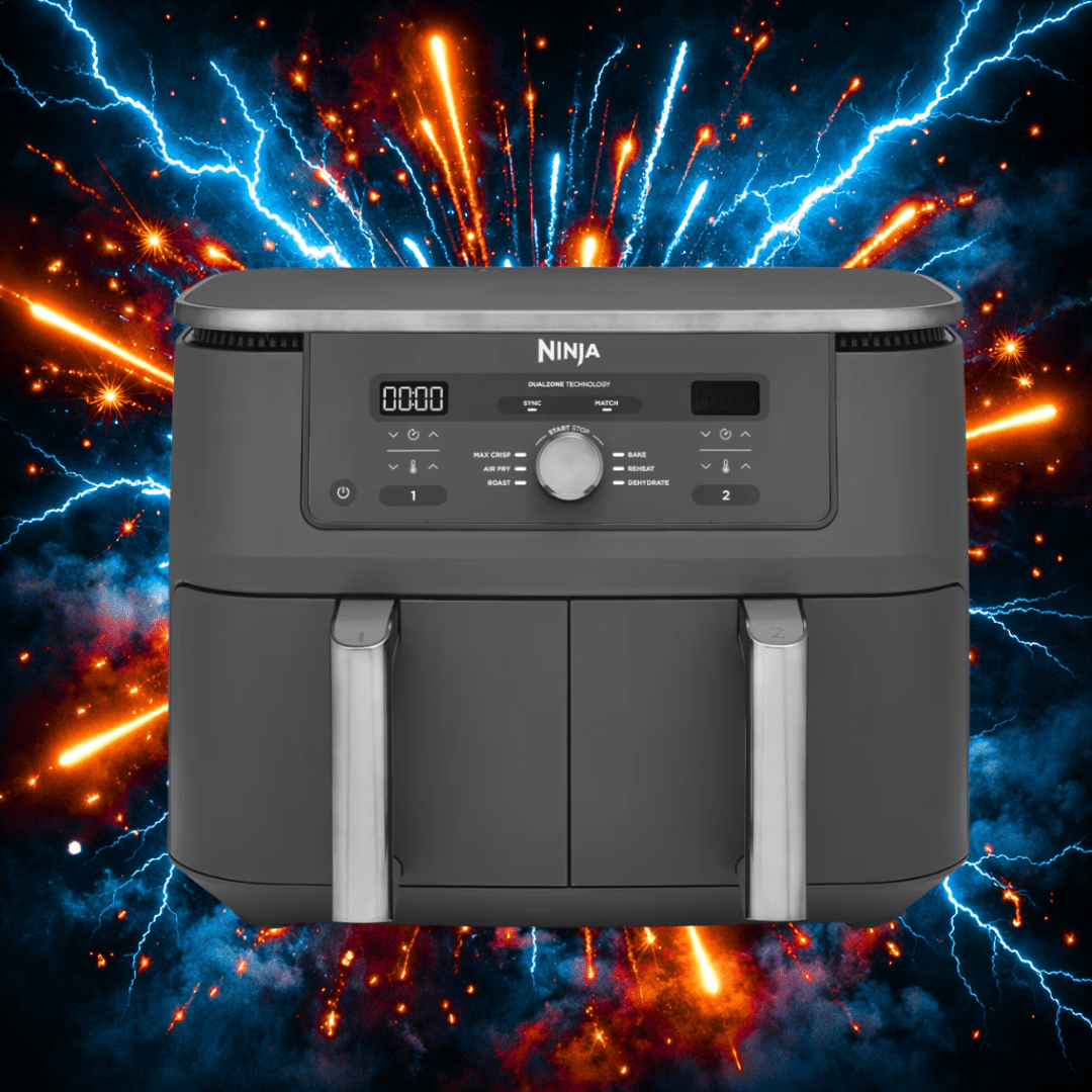 Ninja MAX 6-in-1 Dual Zone Air Fryer 9.5L DZ400UK Or £180 Cash