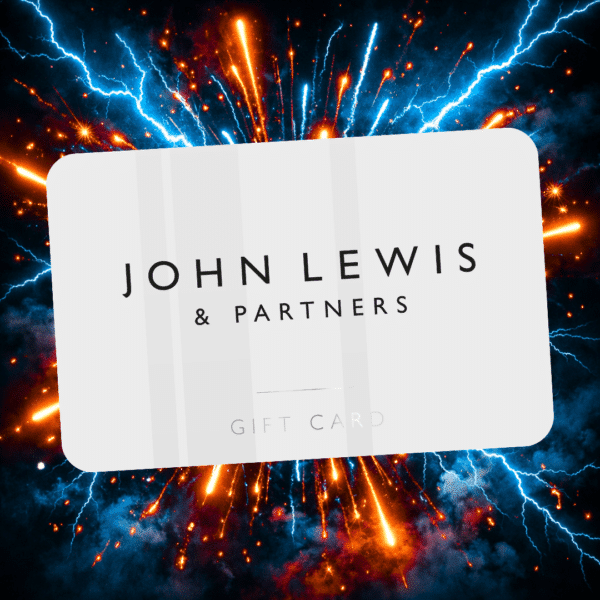 £1,000 John Lewis Voucher or £800 Cash