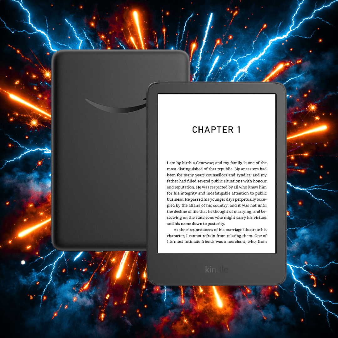 Amazon Kindle (16 GB) or £75 Cash