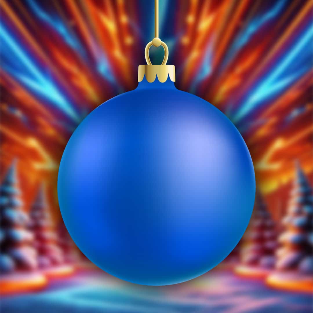 Blue Bauble | £100 Cash | -8 Points