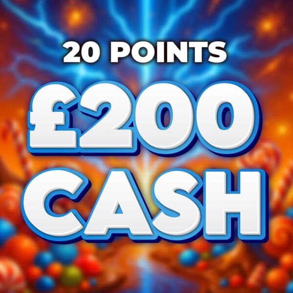 Bubblegum Pink Candy | £200 Cash | 20 Points