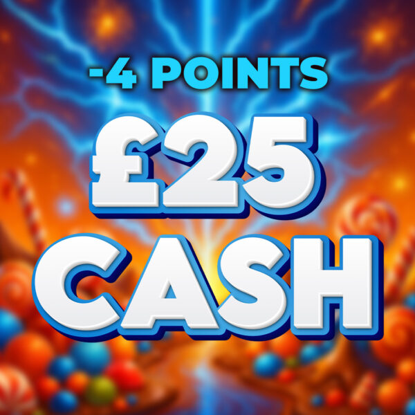 Liquorice Black Candy | £25 Cash | -4 Points