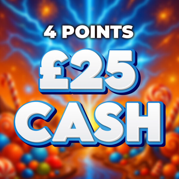 Watermelon Red Candy | £25 Cash | 4 Points