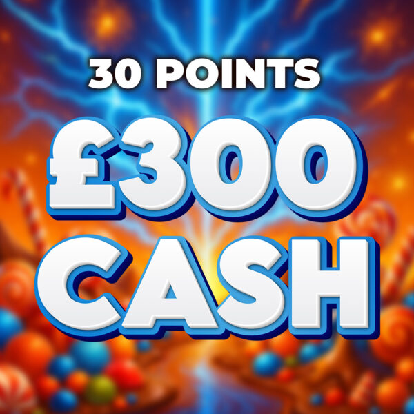 Cotton Candy Blue Candy | £300 Cash | 30 Points