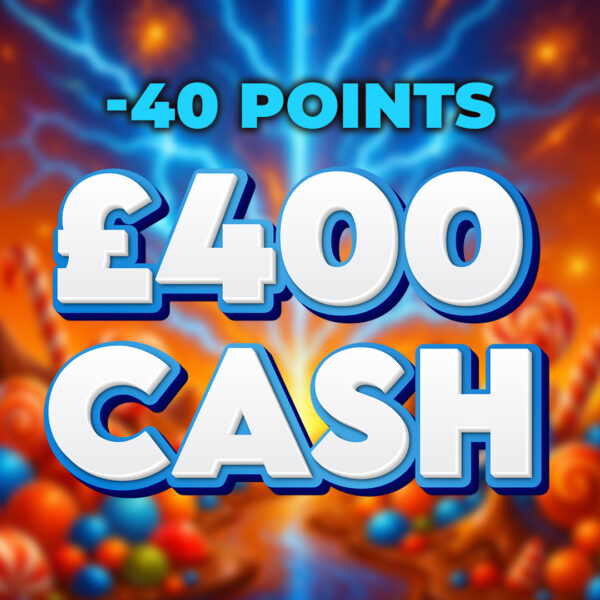 Lime Green Candy | £400 Cash | -40 Points