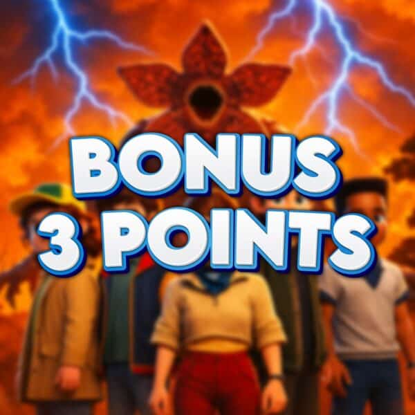 🚨 BONUS 🚨 300 X | 3 Points
