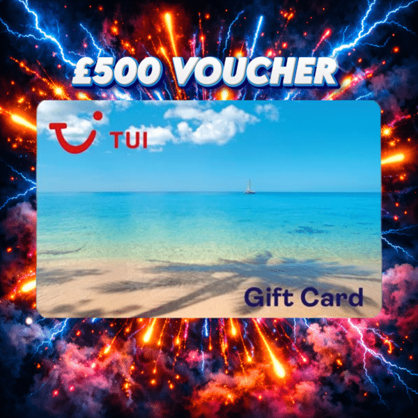 £500 TUI Voucher or £400 Cash