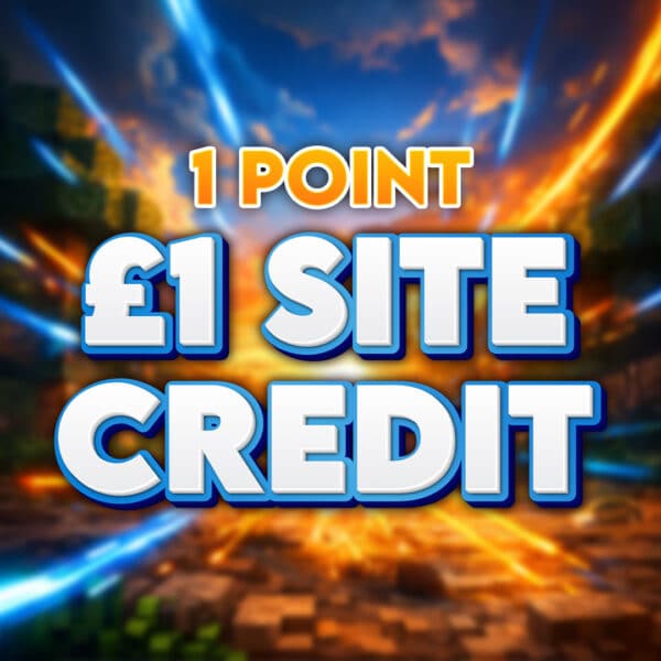 Slab Step | £1 Site Credit | 1 Point