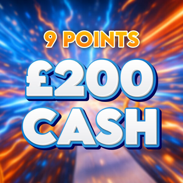 CHAOS EMERALD | £200 Cash | 9 Points