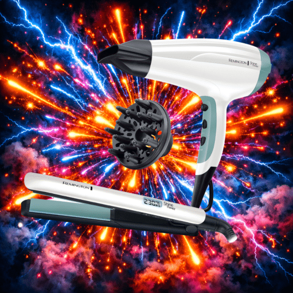 Remington Shine Therapy Hair Straightener & Dryer Gift Set or £40 Cash
