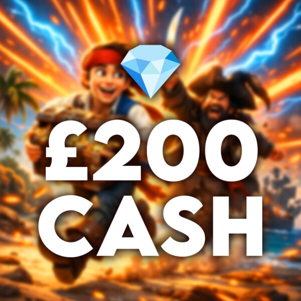 💎 Pirate Treasure | £200 Cash | 20 Points