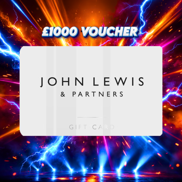 £1,000 John Lewis Voucher or £800 Cash