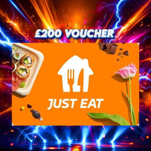 £200 JUST EAT Voucher OR £170 Cash