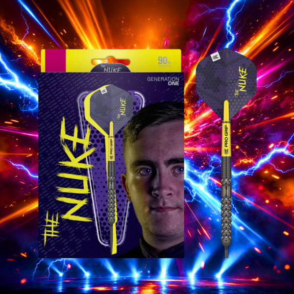 Target Darts Luke Littler Gen 1 SP 90% Tungsten Steel Tip Darts or £80 Cash