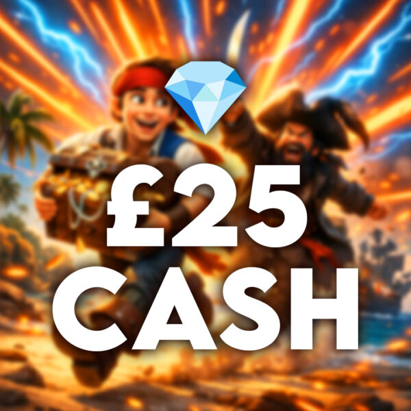 💎 Pirate Treasure | £25 Cash | 4 Points