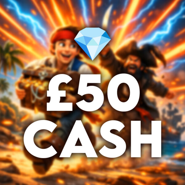💎 Pirate Treasure | £50 Cash | 5 Points