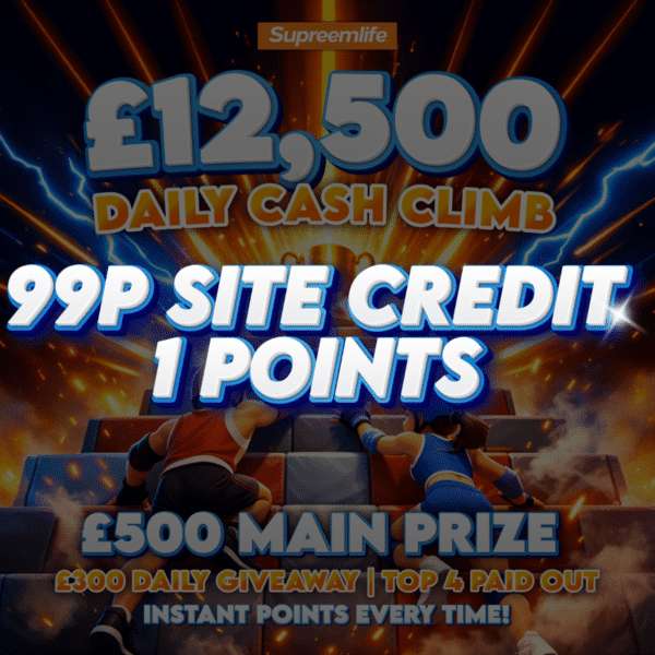 £0.99 Site Credit | 1 Point