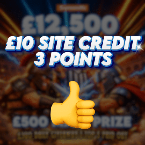 👍 Caesers Favour | £10 Site Credit | 3 Points