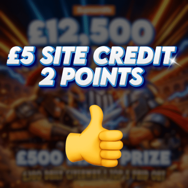 👍 Caesers Favour | £5 Site Credit | 2 Points