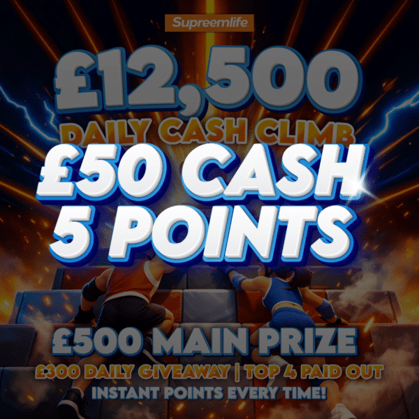 £50 Cash | 5 Points