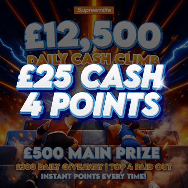 £25 Cash | 4 Points