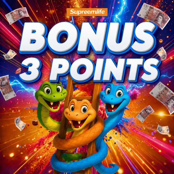 🚨 BONUS 🚨 50 X | 3 Points