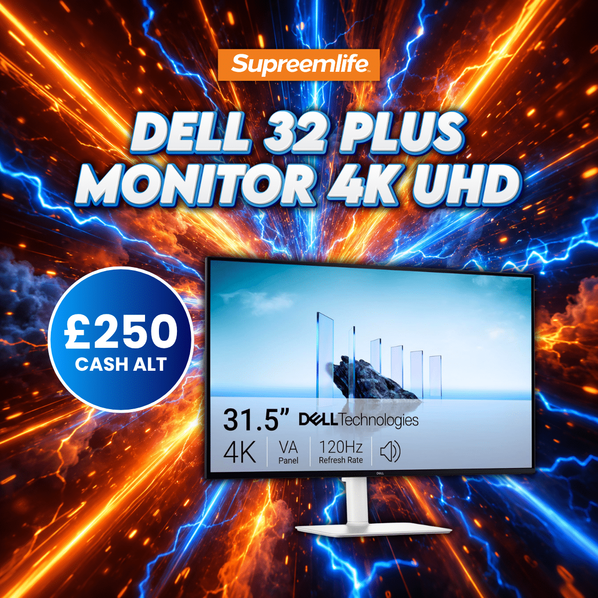 Dell 32 Plus Monitor 4K UHD