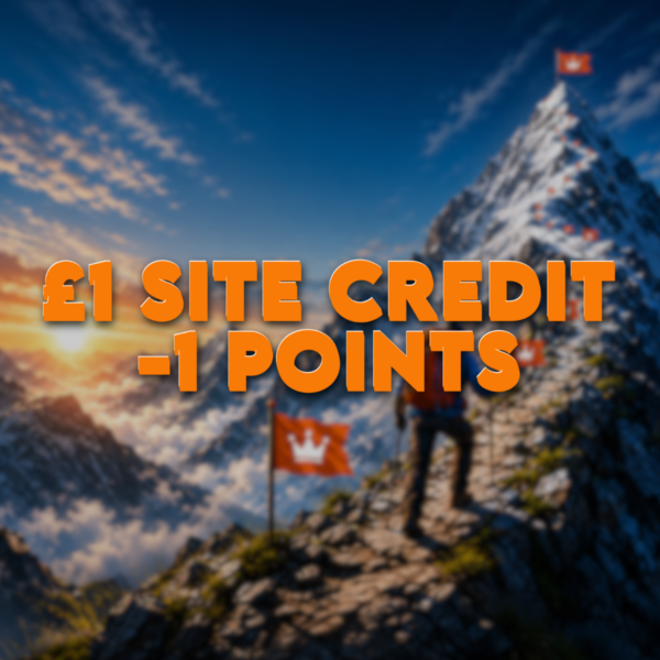 £1.00 Site Credit | -1 Point