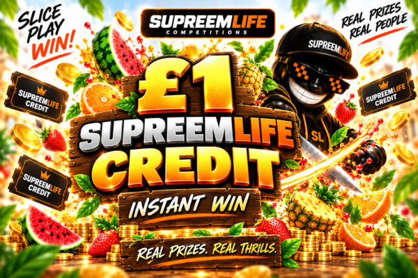£1 Supreemlife Credits | £1 Site Credit